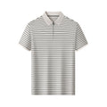 Áo Polo Zip Kẻ Sọc WLAM – 01W226