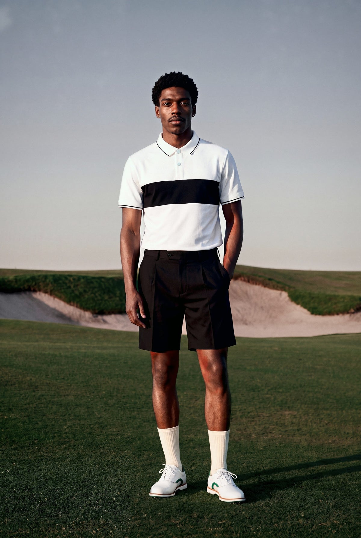 WLAM Color-Block Polo – 01W227