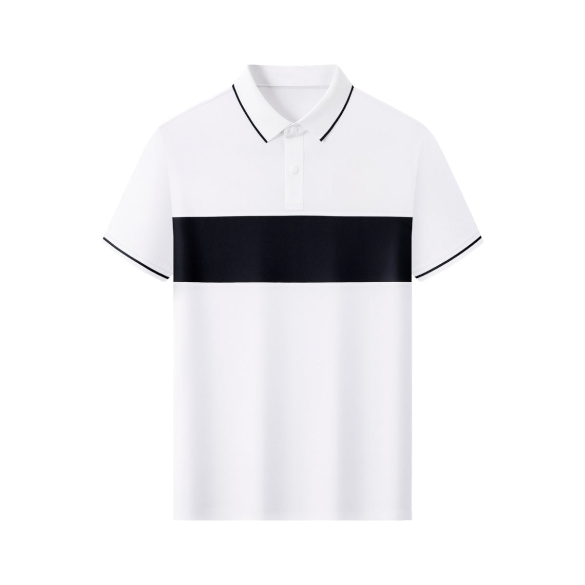 WLAM Color-Block Polo – 01W227