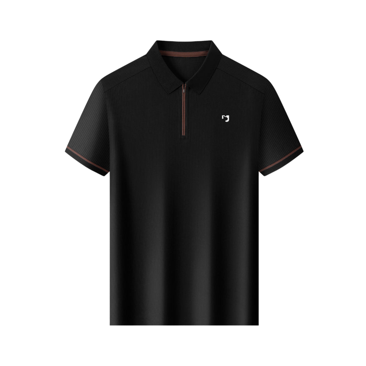 Áo Polo Zip Viền Tương Phản WLAM – 01W228