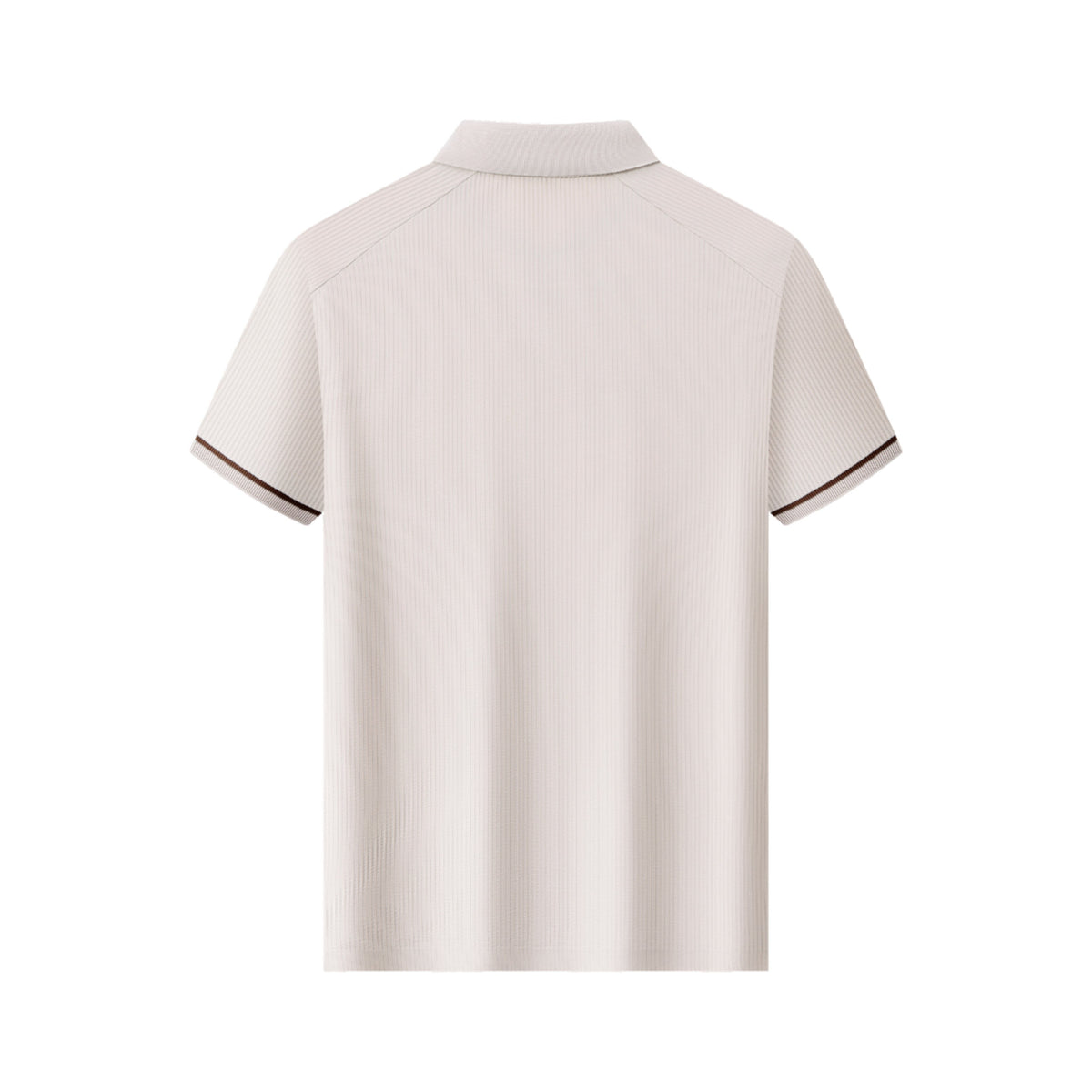 Áo Polo Zip Viền Tương Phản WLAM – 01W228
