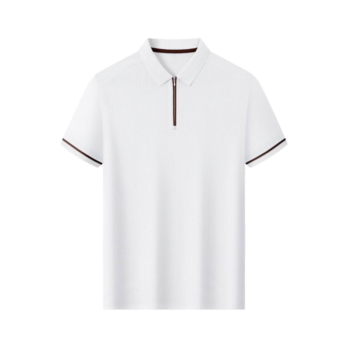 Áo Polo Zip Viền Tương Phản WLAM – 01W228