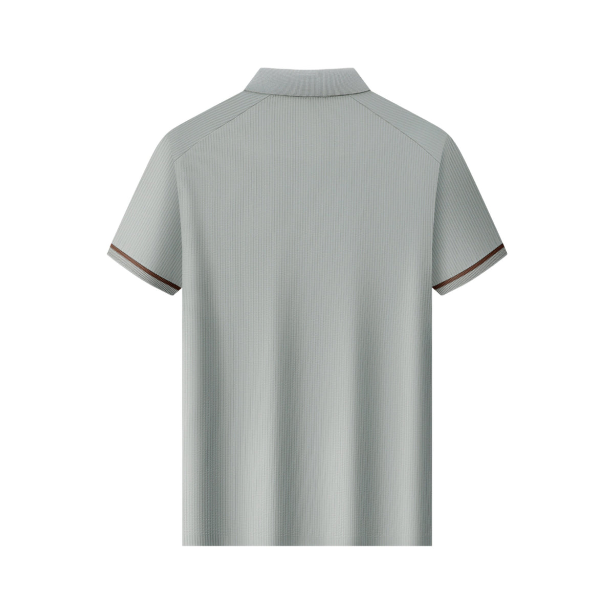 Áo Polo Zip Viền Tương Phản WLAM – 01W228