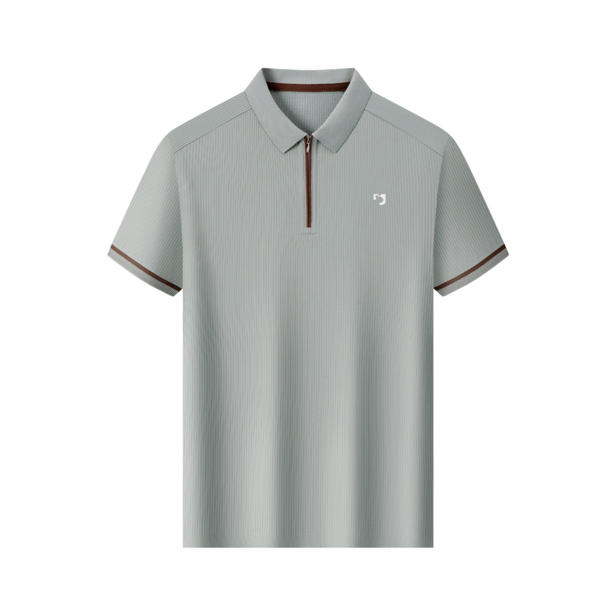 Áo Polo Zip Viền Tương Phản WLAM – 01W228