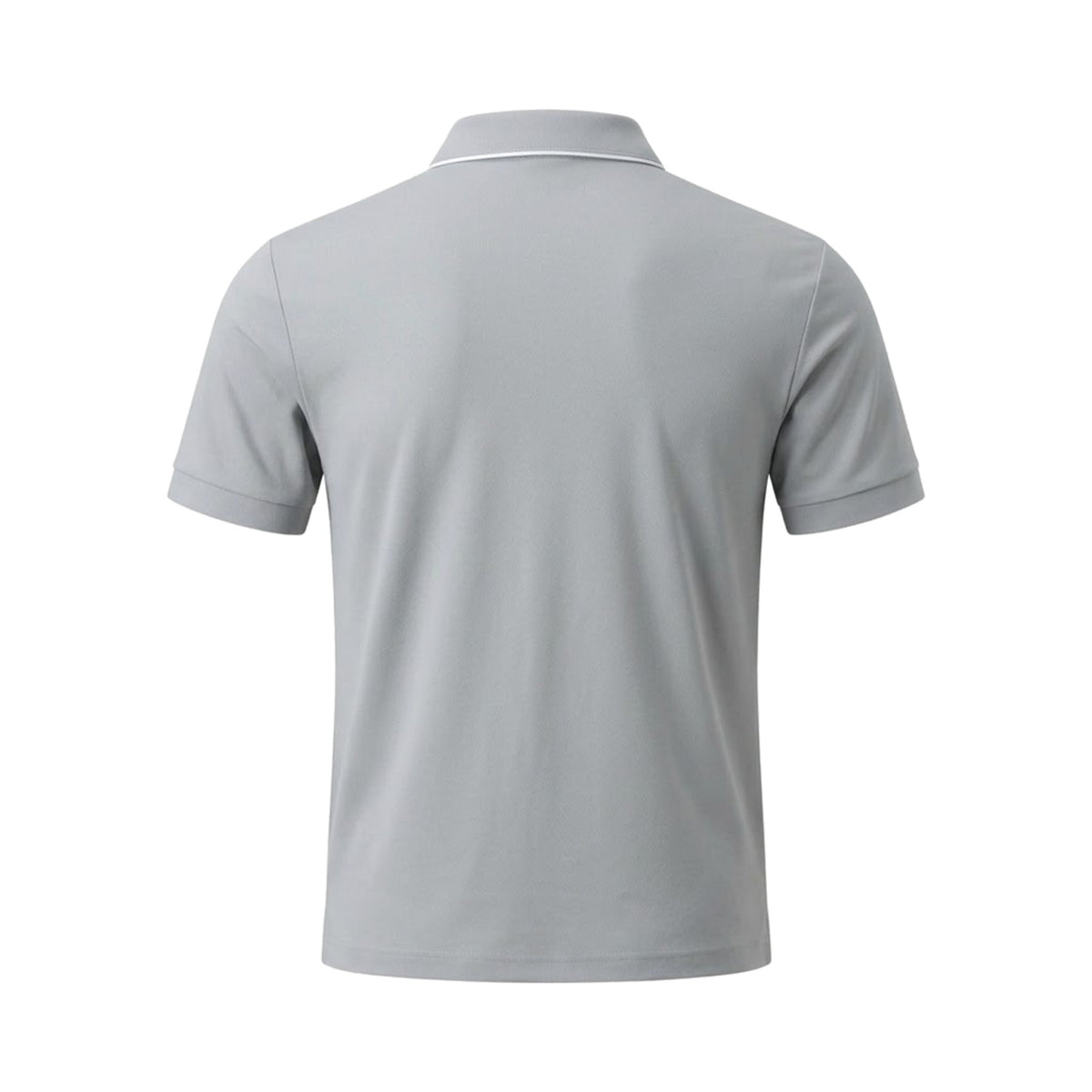 Áo Polo Viền Cổ WLAM – 02W219 – Xám nhạt – mặt sau