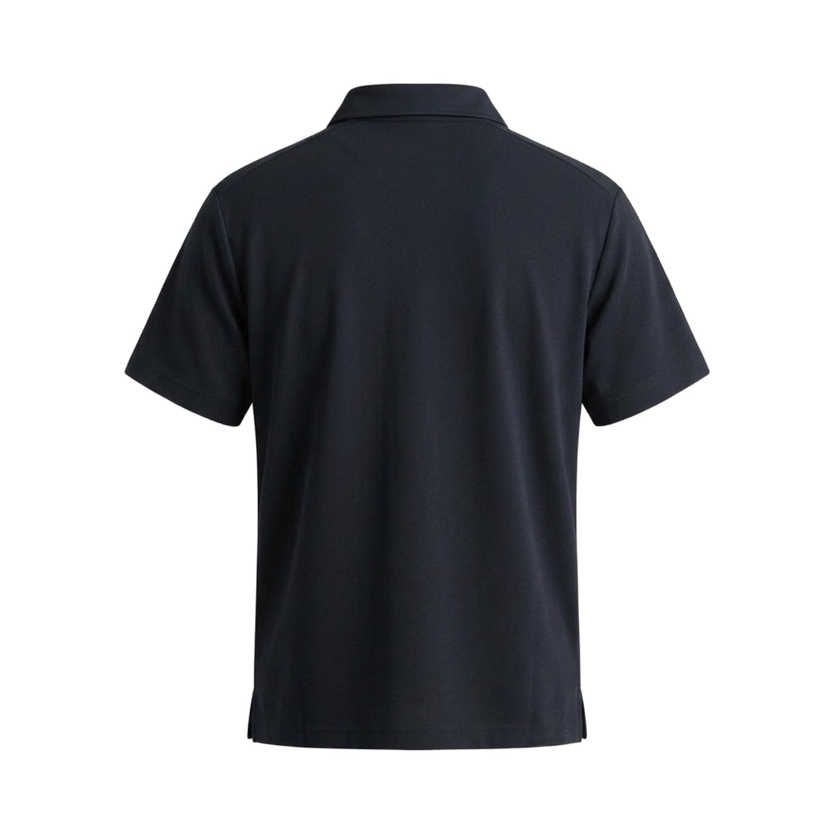 Áo Polo Trơn WLAM – 02W230 – Đen – mặt sau