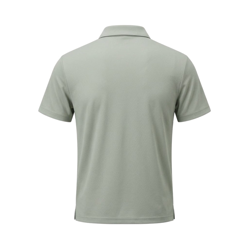 Áo Polo Trơn WLAM – 02W230 – Xanh sage – mặt sau