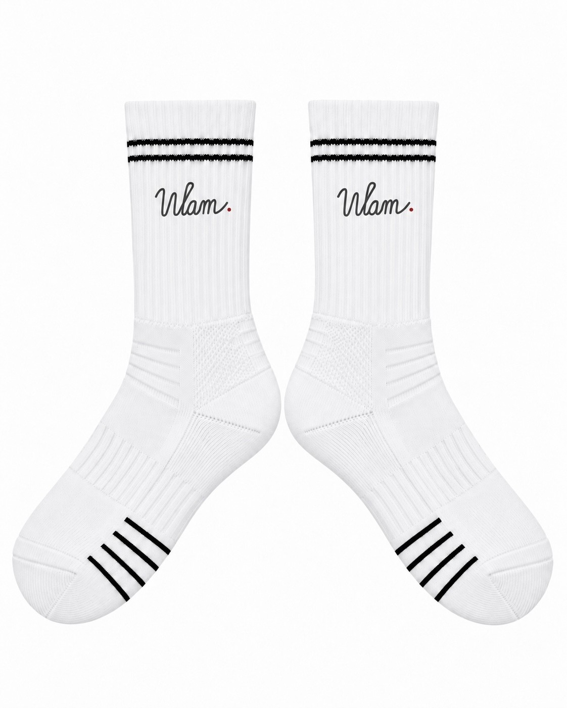 Vớ Sọc WLAM – Trắng